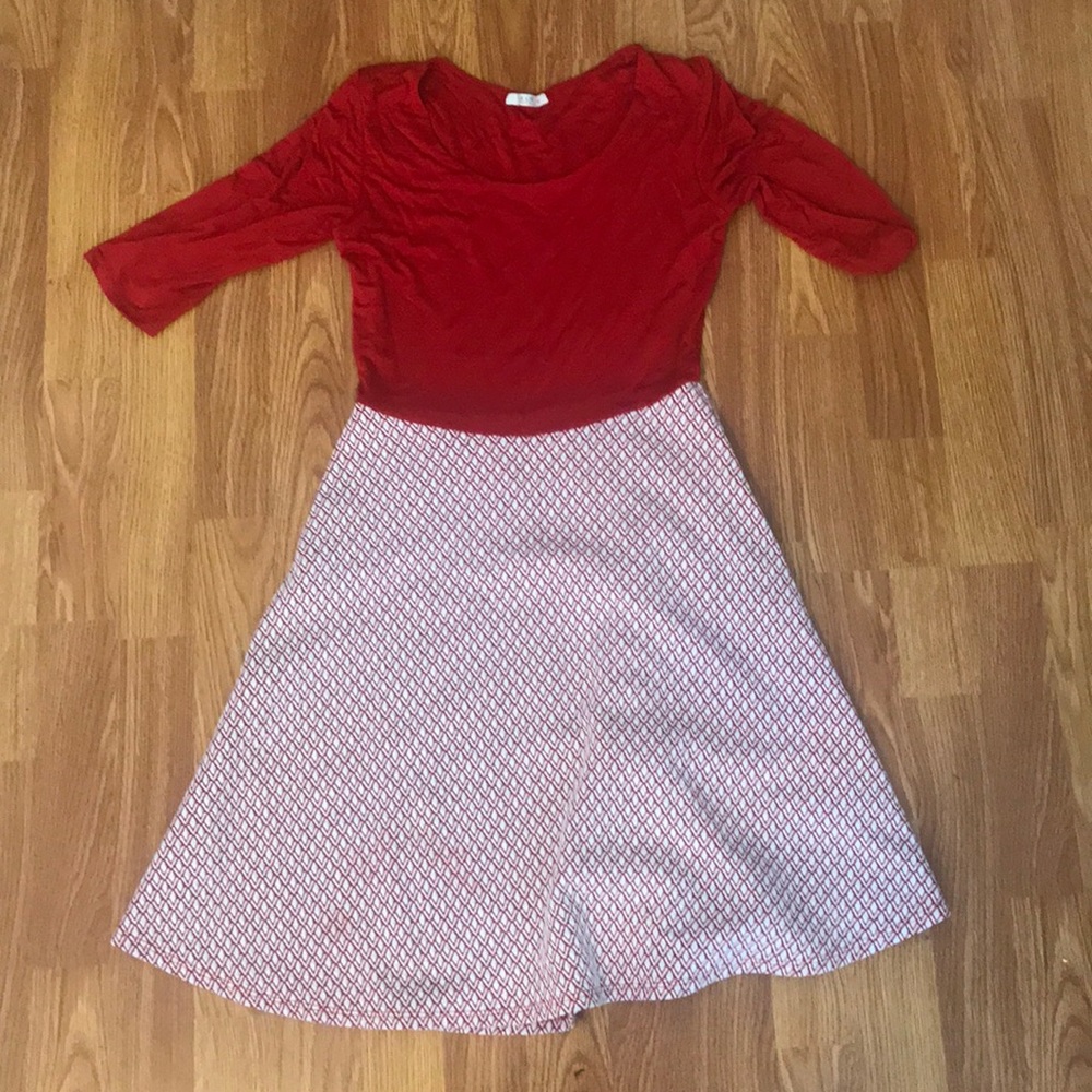 Fit and flair dress